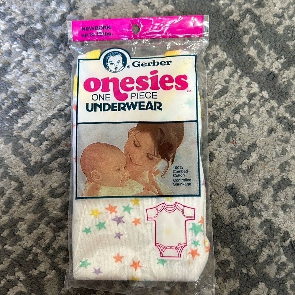 1983 NWT baby Gerber onesie
